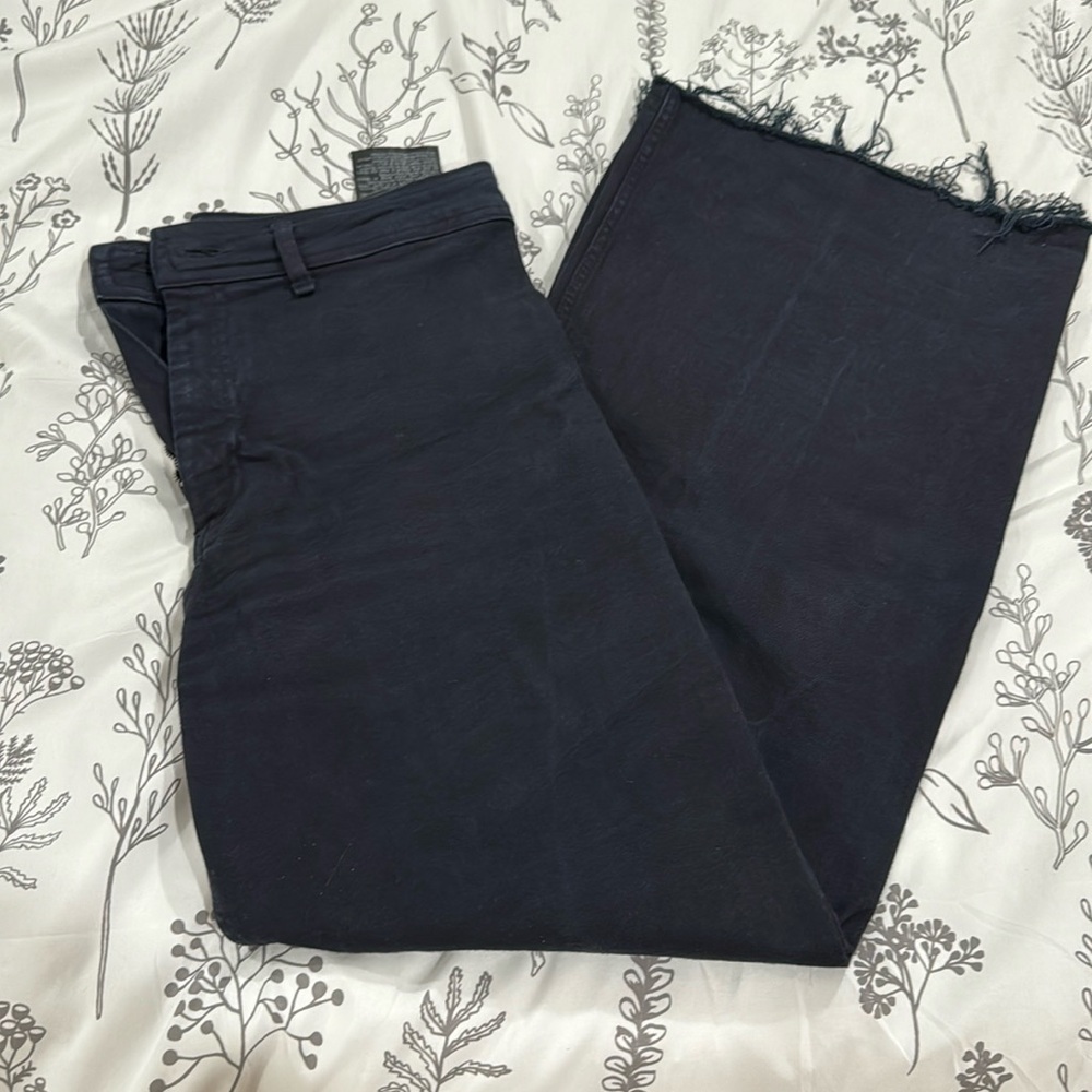 Zara Marin Straight Blue Pants